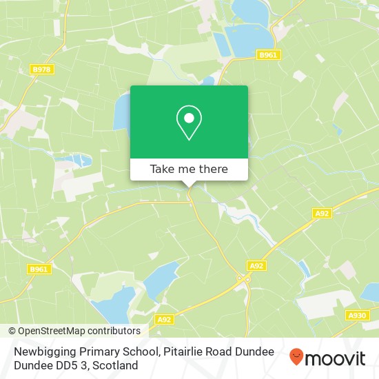 Newbigging Primary School, Pitairlie Road Dundee Dundee DD5 3 map