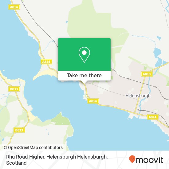 Rhu Road Higher, Helensburgh Helensburgh map