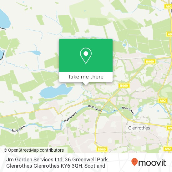 Jm Garden Services Ltd, 36 Greenwell Park Glenrothes Glenrothes KY6 3QH map
