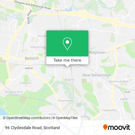 96 Clydesdale Road map