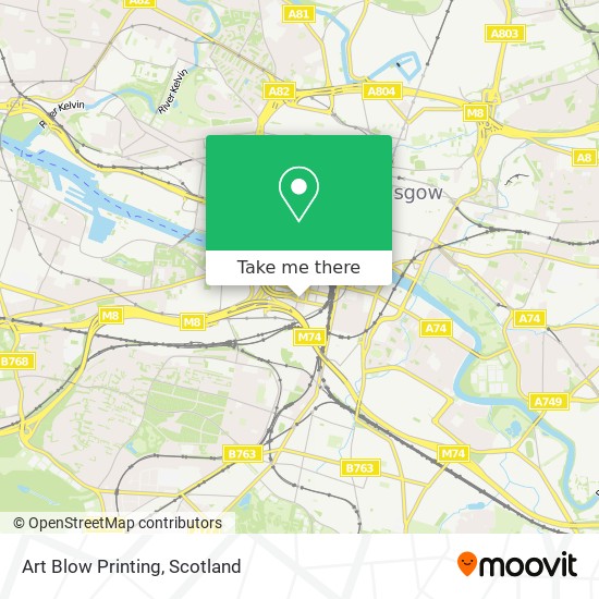 Art Blow Printing map