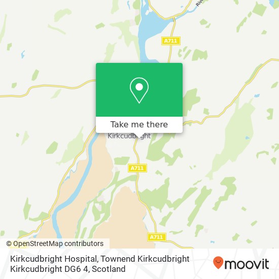 Kirkcudbright Hospital, Townend Kirkcudbright Kirkcudbright DG6 4 map