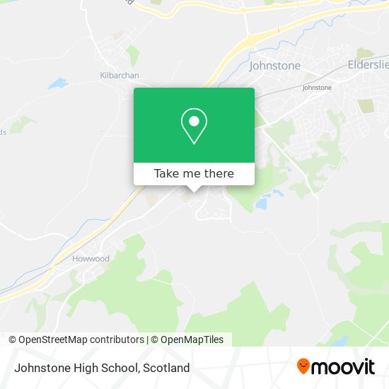 Johnstone High School map