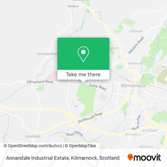Annandale Industrial Estate, Kilmarnock map