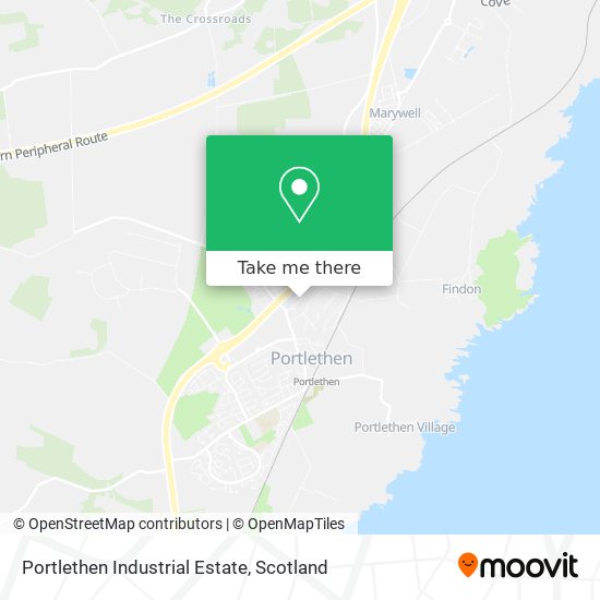 Portlethen Industrial Estate map
