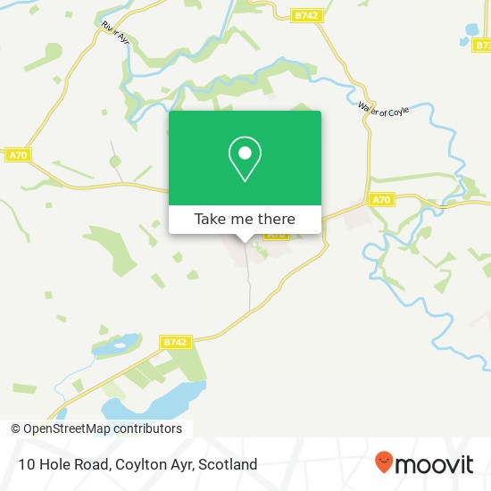 10 Hole Road, Coylton Ayr map