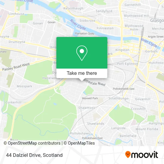 44 Dalziel Drive map