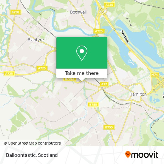 Balloontastic map