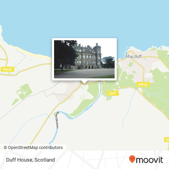 Duff House map