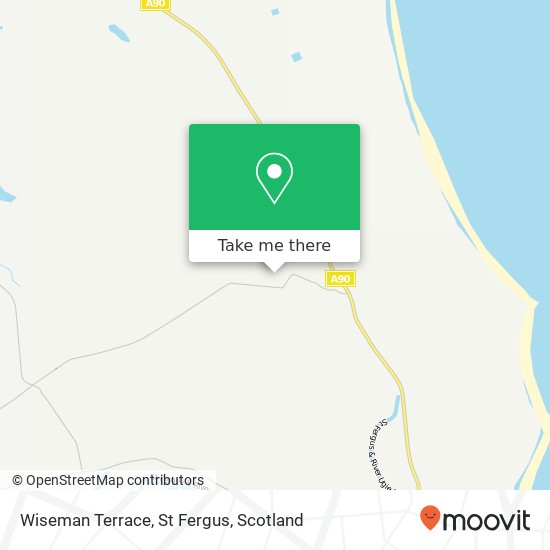 Wiseman Terrace, St Fergus map