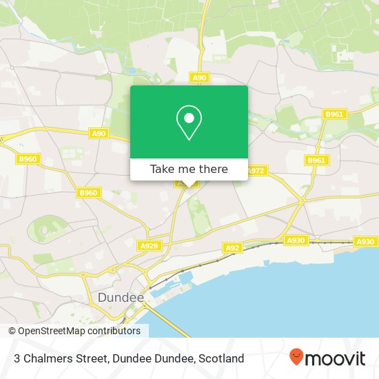 3 Chalmers Street, Dundee Dundee map