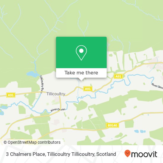 3 Chalmers Place, Tillicoultry Tillicoultry map