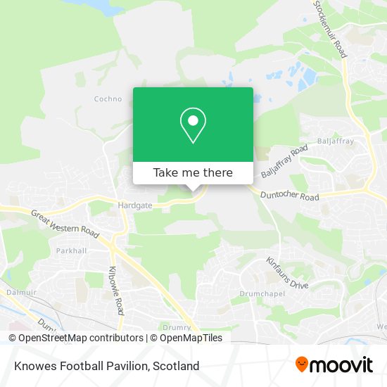 Knowes Football Pavilion map