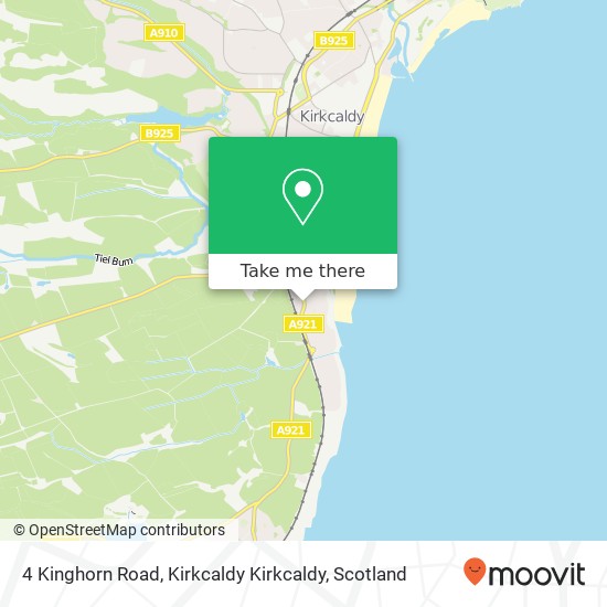 4 Kinghorn Road, Kirkcaldy Kirkcaldy map