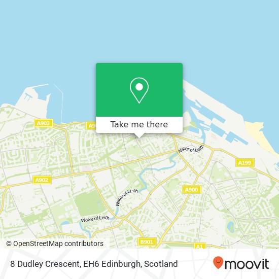 8 Dudley Crescent, EH6 Edinburgh map
