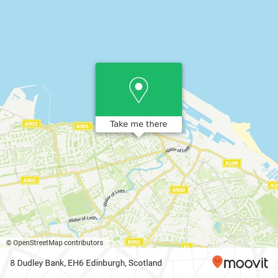 8 Dudley Bank, EH6 Edinburgh map