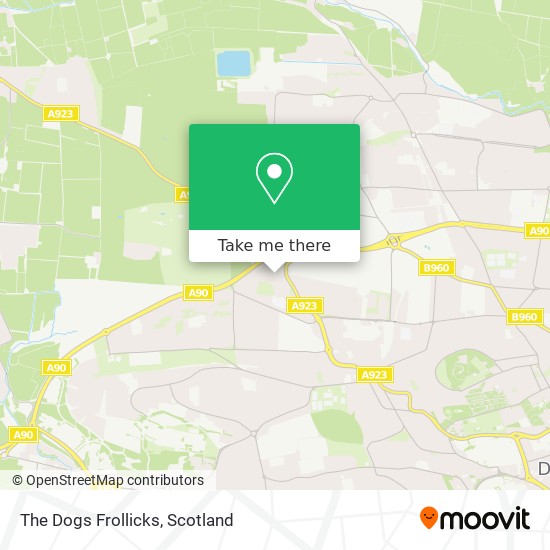 The Dogs Frollicks map