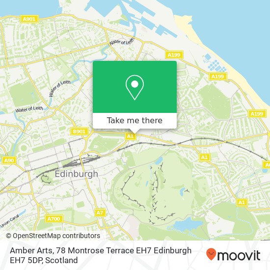 Amber Arts, 78 Montrose Terrace EH7 Edinburgh EH7 5DP map