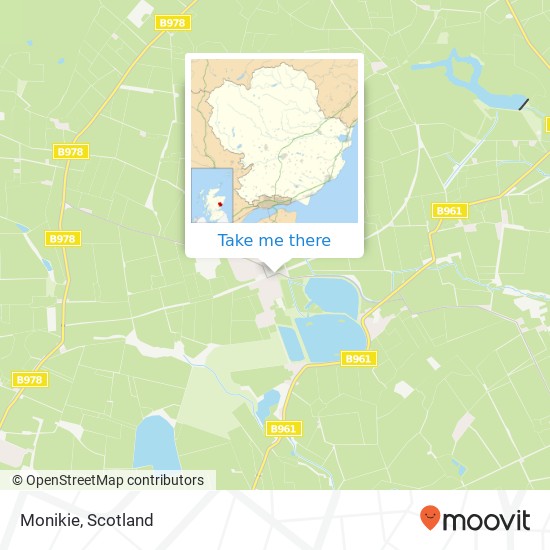 Monikie map