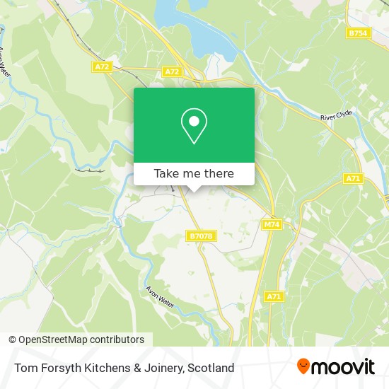 Tom Forsyth Kitchens & Joinery map