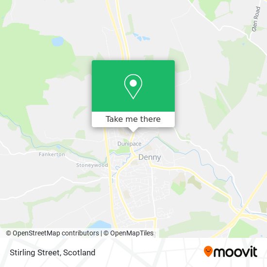Stirling Street map