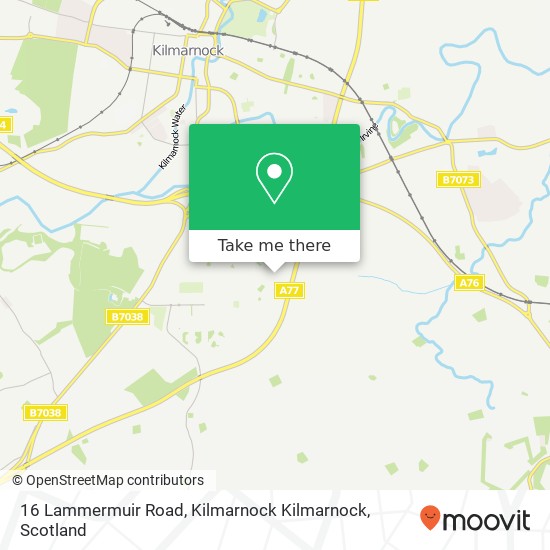 16 Lammermuir Road, Kilmarnock Kilmarnock map