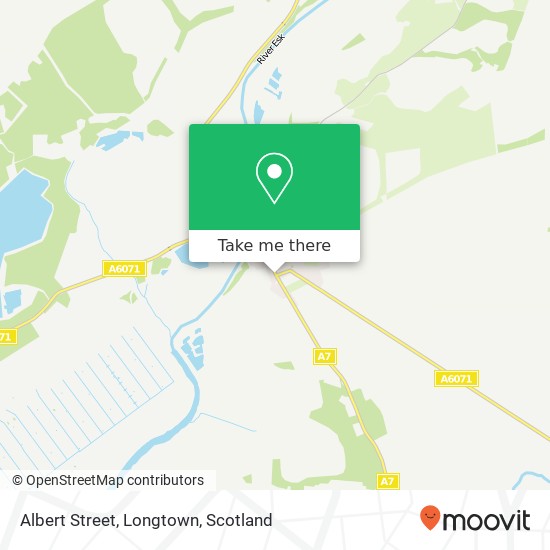 Albert Street, Longtown map