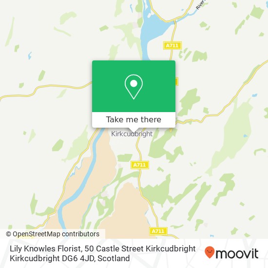 Lily Knowles Florist, 50 Castle Street Kirkcudbright Kirkcudbright DG6 4JD map