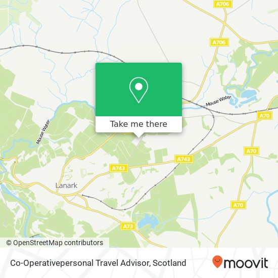 Co-Operativepersonal Travel Advisor map