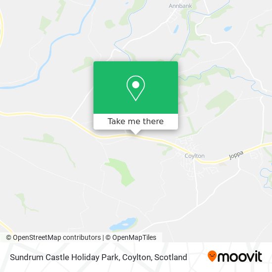 Sundrum Castle Holiday Park, Coylton map