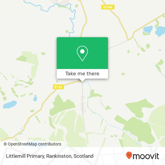 Littlemill Primary, Rankinston map