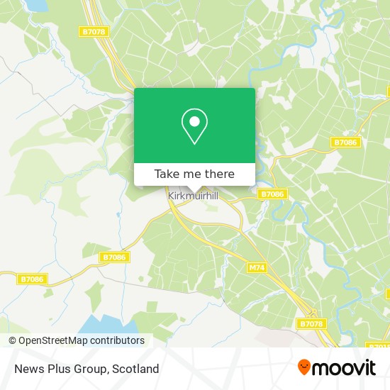 News Plus Group map