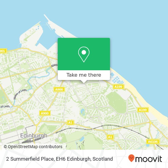 2 Summerfield Place, EH6 Edinburgh map