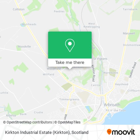 Kirkton Industrial Estate map