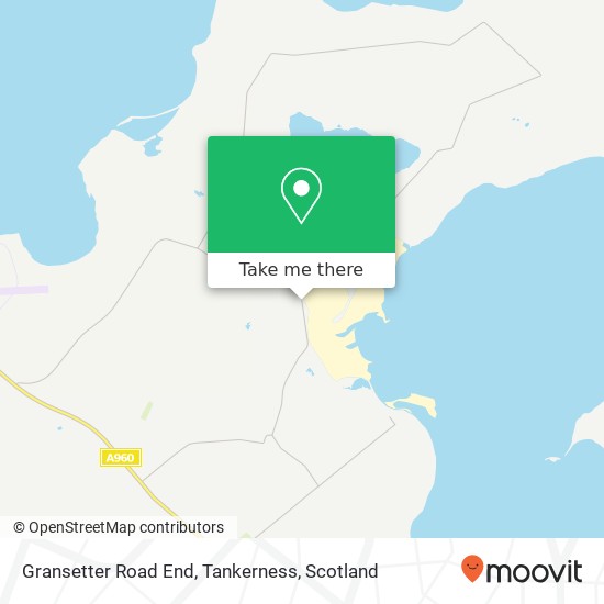 Gransetter Road End, Tankerness map