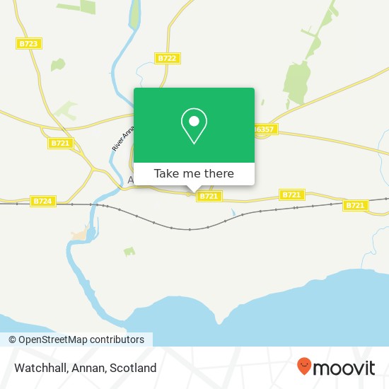Watchhall, Annan map