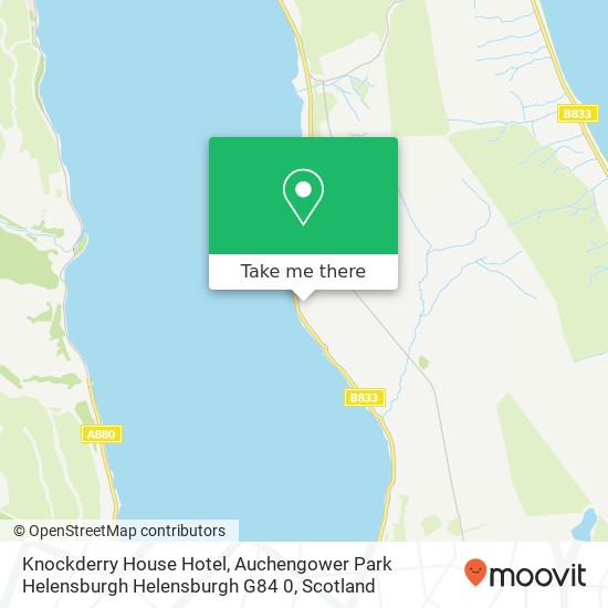 Knockderry House Hotel, Auchengower Park Helensburgh Helensburgh G84 0 map