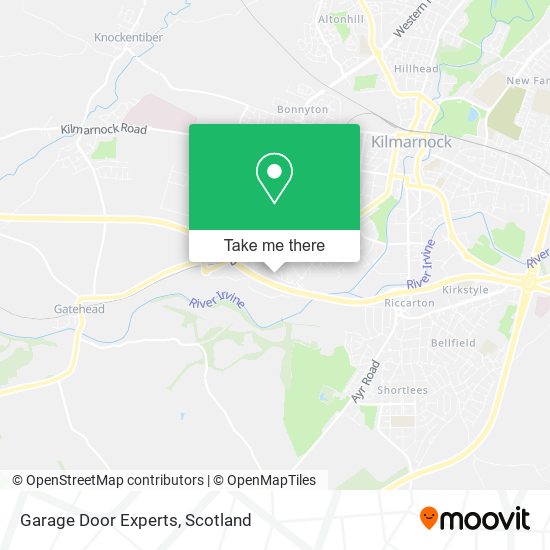 Garage Door Experts map