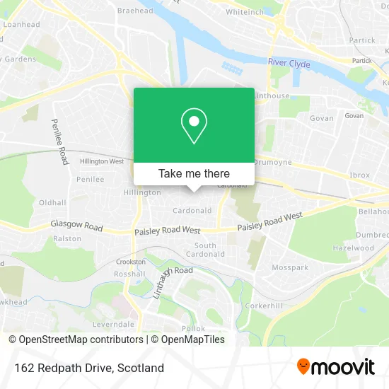 162 Redpath Drive map