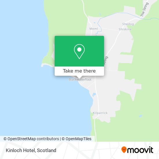 Kinloch Hotel map