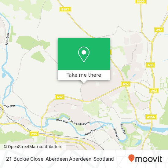 21 Buckie Close, Aberdeen Aberdeen map