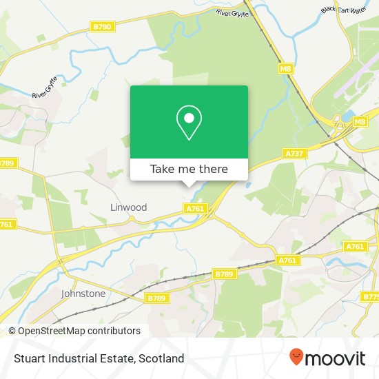 Stuart Industrial Estate map