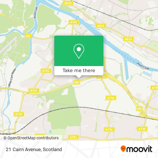 21 Cairn Avenue map