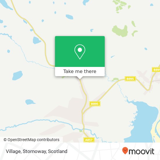 Village, Stornoway map