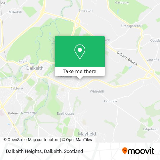 Dalkeith Heights, Dalkeith map