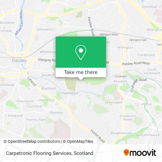 Carpetronic Flooring Services map