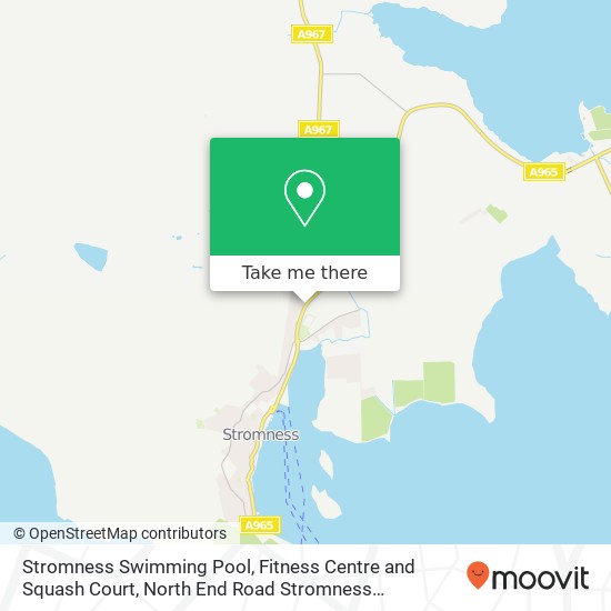 Stromness Swimming Pool, Fitness Centre and Squash Court, North End Road Stromness Stromness KW16 3 map