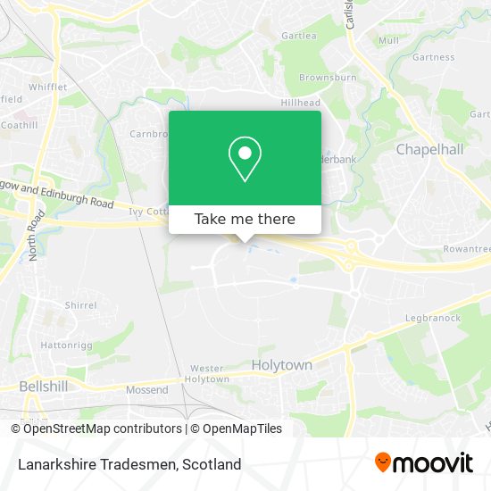 Lanarkshire Tradesmen map