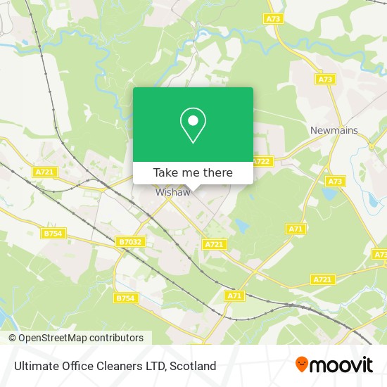 Ultimate Office Cleaners LTD map