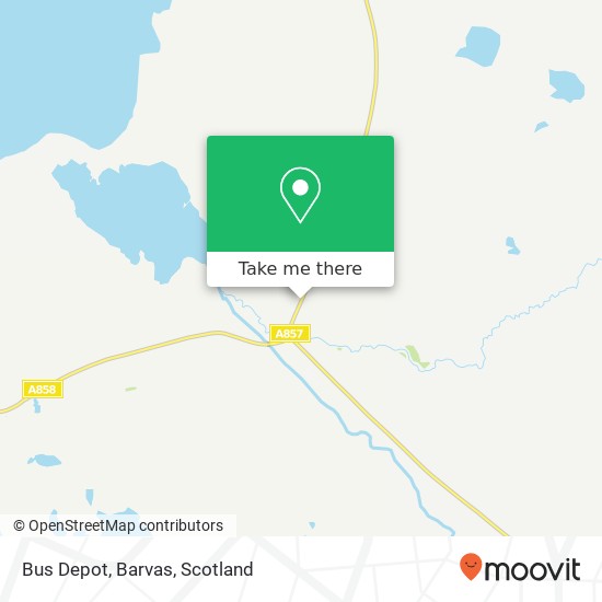 Bus Depot, Barvas map